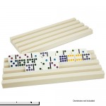 Set of Two Plastic Domino Trays by Brybelly  B00DTU5XTQ